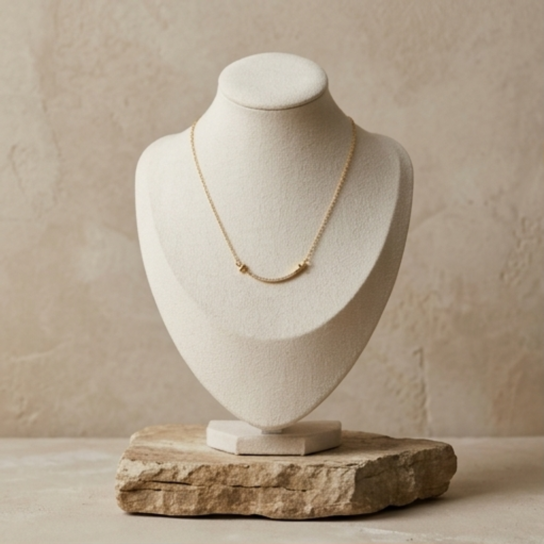 Diamond Smile Necklace