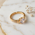 Solitaire Gold Ring