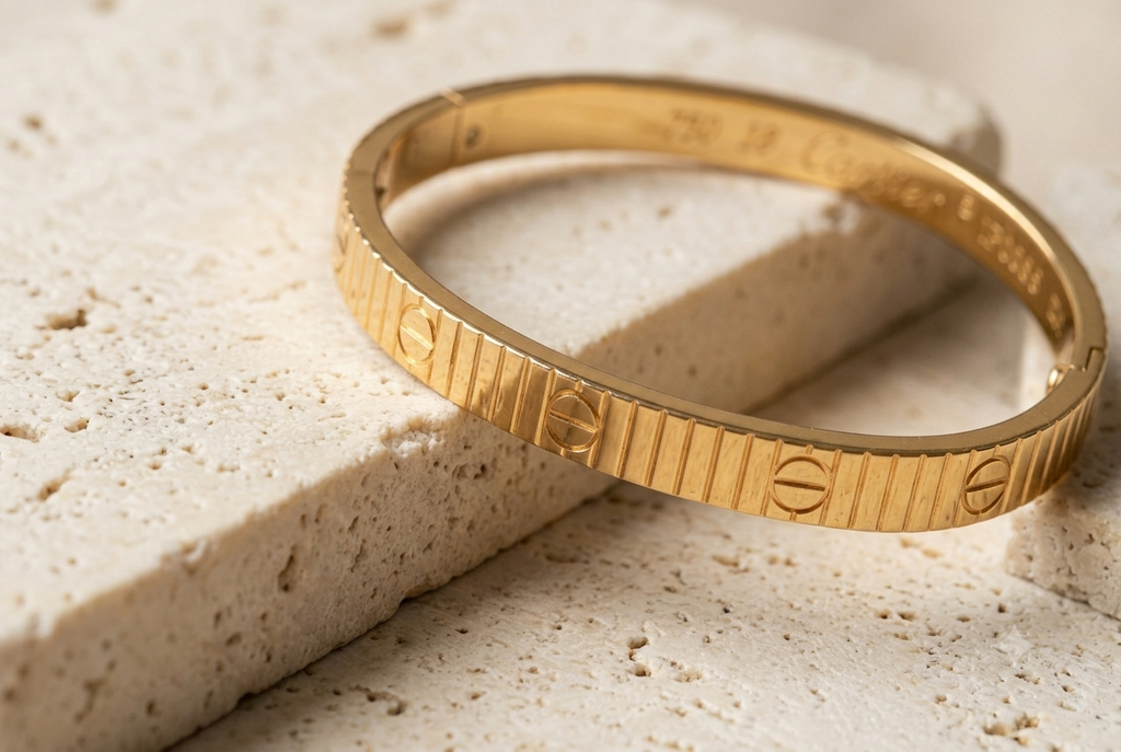 Bracelet in Gold Stainless Steel