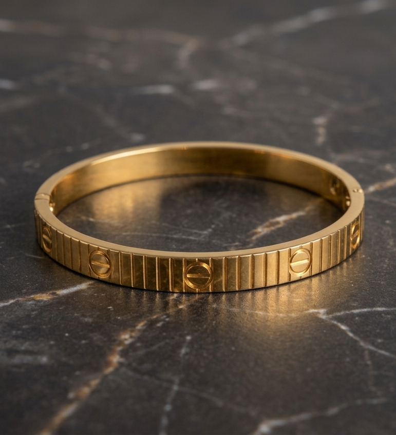 Bracelet in Gold Stainless Steel